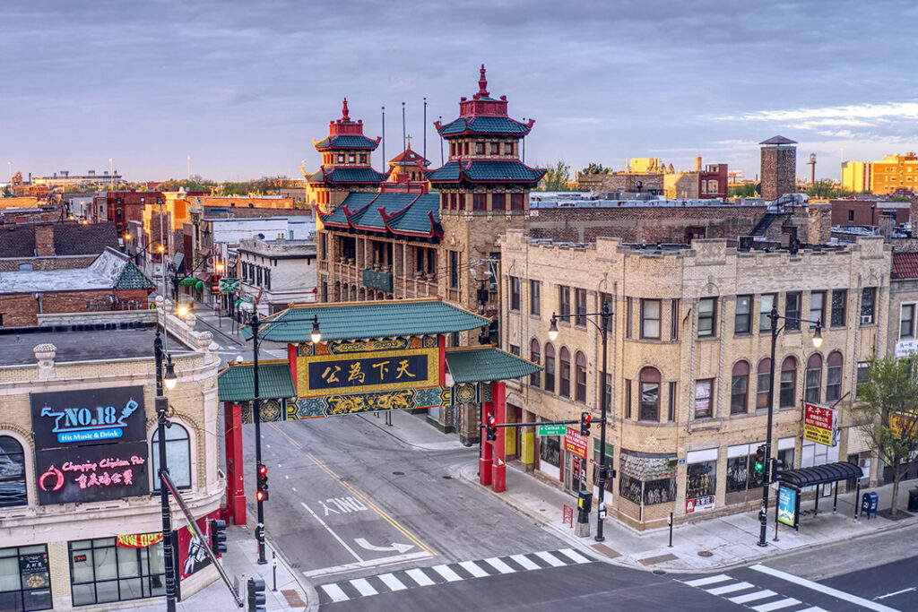 Chinatown in Chicago 