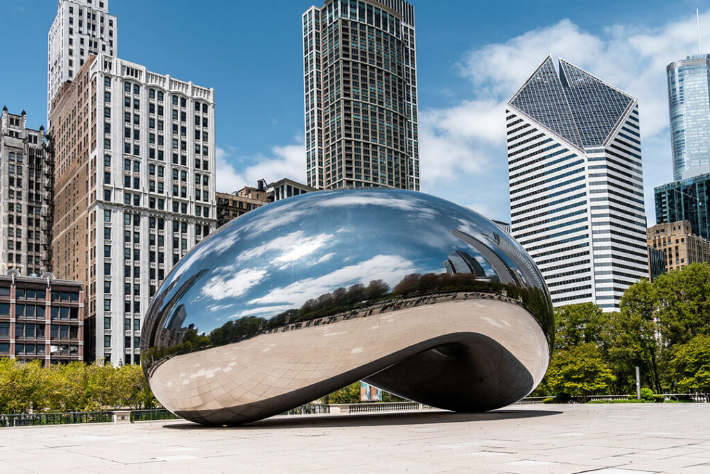 The Bean in Millennium Park