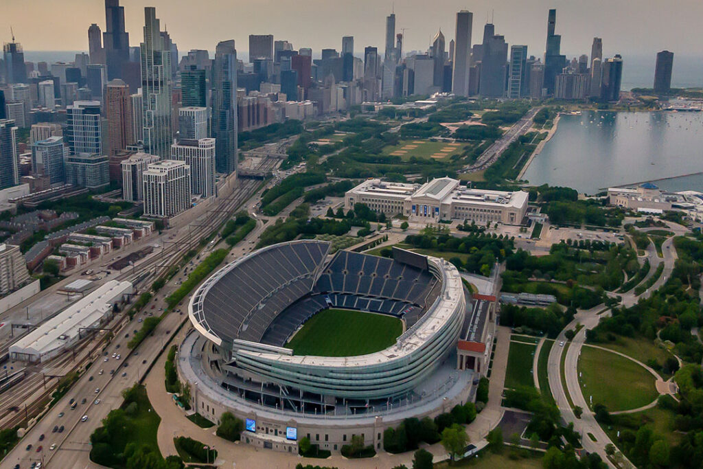 Wrigley stadium in Chicago 