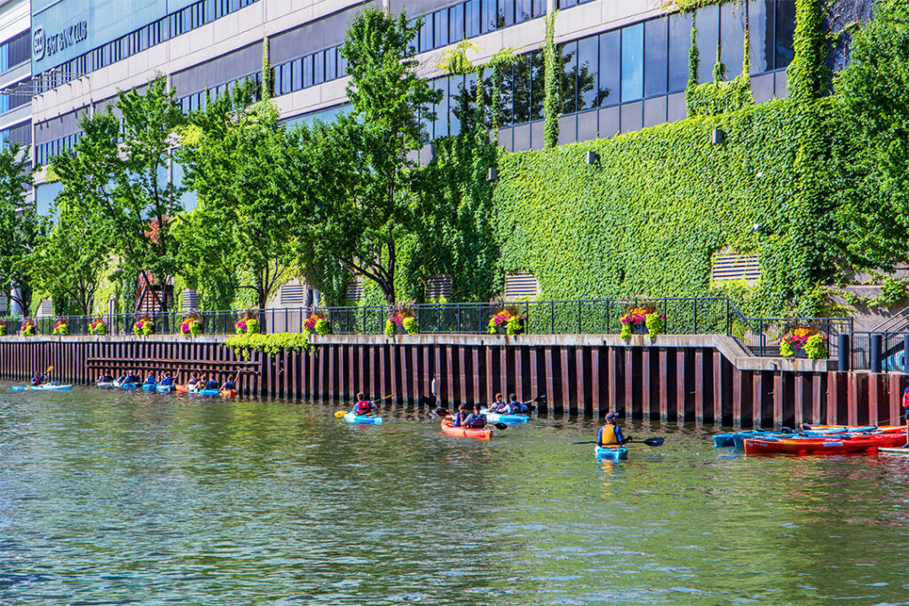 Kayaking is one of the best things to do in Chicago in Spring 