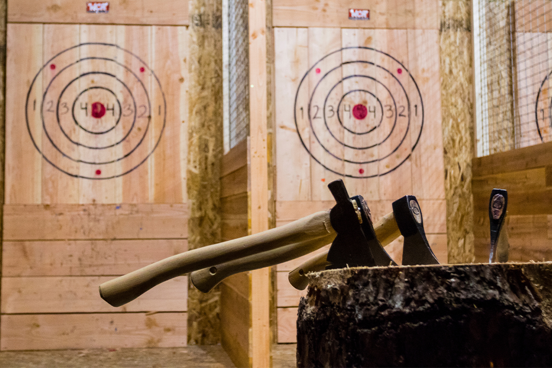 Mal lanzamiento del hacha 