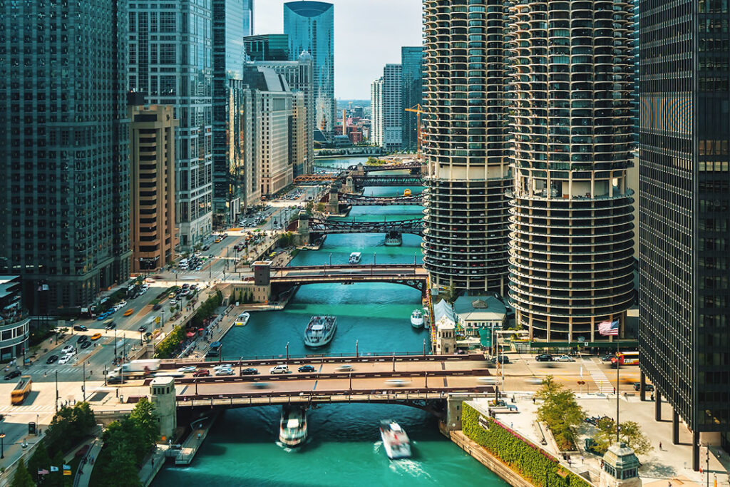 A boat tour is one of the best things to do with teenagers in Chicago