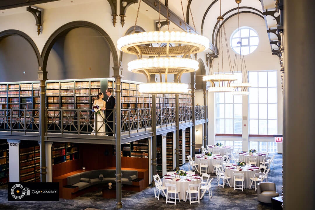 The library at 190 South LaSalle in Chicago